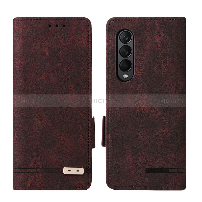 Leather Case Stands Flip Cover Holder L18Z for Samsung Galaxy Z Fold4 5G