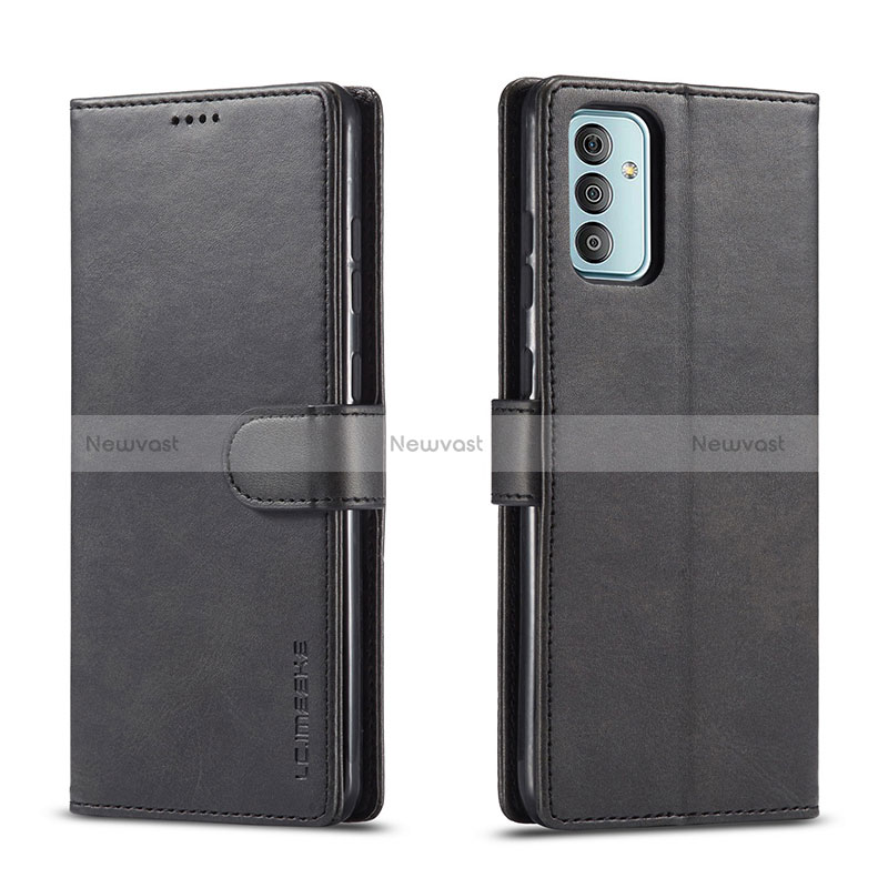 Leather Case Stands Flip Cover Holder LC1 for Samsung Galaxy M23 5G