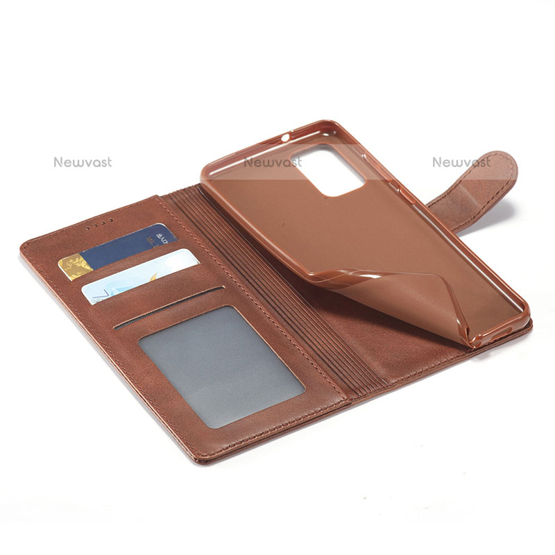 Leather Case Stands Flip Cover Holder LC1 for Samsung Galaxy M51