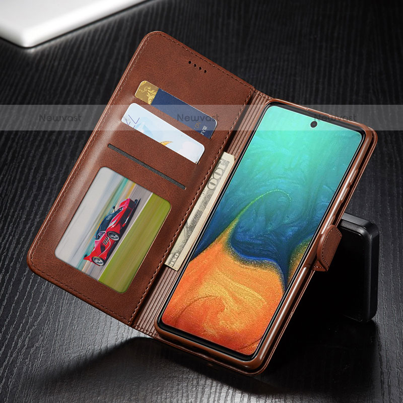 Leather Case Stands Flip Cover Holder LC1 for Samsung Galaxy M51