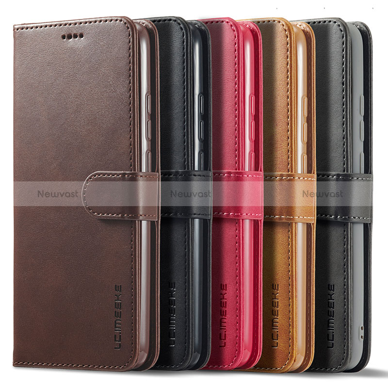 Leather Case Stands Flip Cover Holder LC1 for Xiaomi Redmi 9C