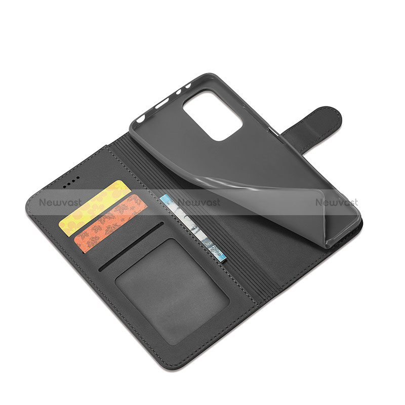 Leather Case Stands Flip Cover Holder LC1 for Xiaomi Redmi Note 11S 5G