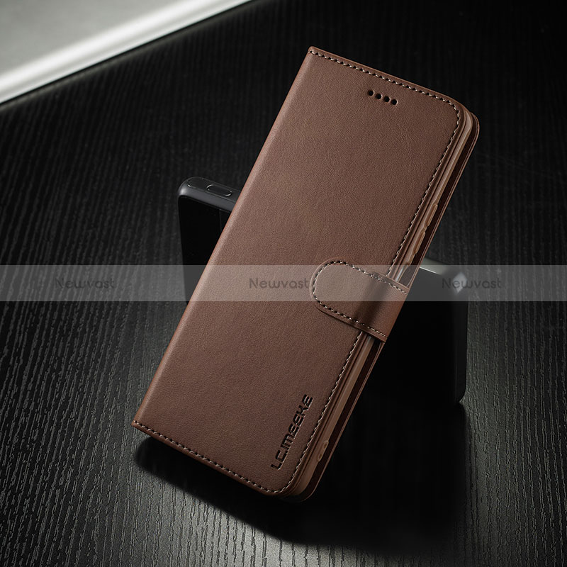 Leather Case Stands Flip Cover Holder LC2 for Xiaomi Redmi Note 11 Pro 4G