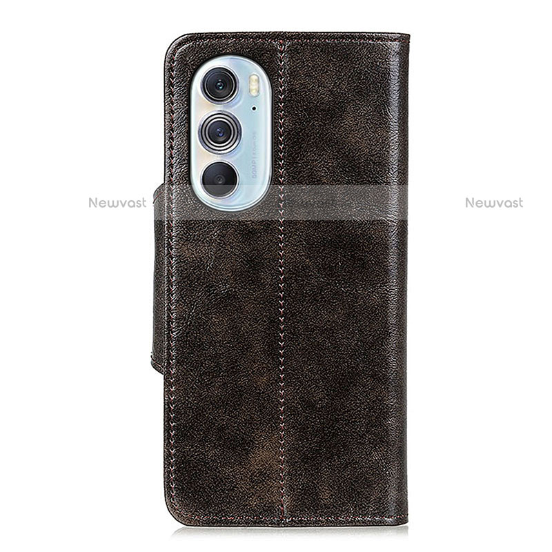 Leather Case Stands Flip Cover Holder M01L for Motorola Moto Edge Plus (2022) 5G