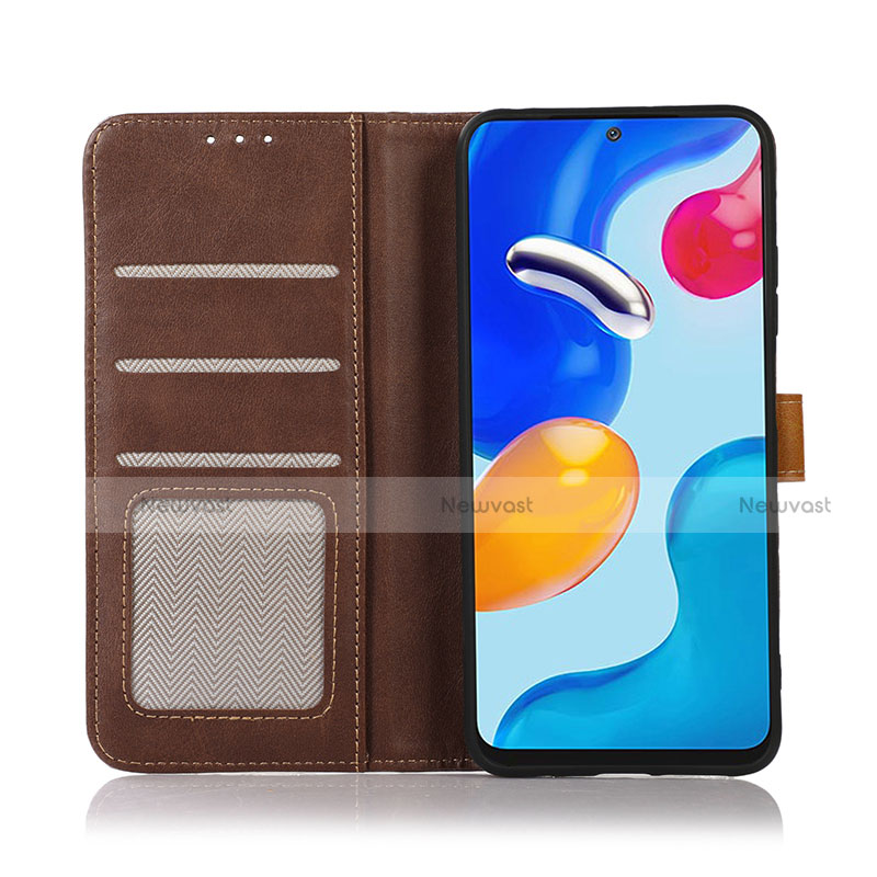 Leather Case Stands Flip Cover Holder M01L for Motorola Moto G 5G (2022)