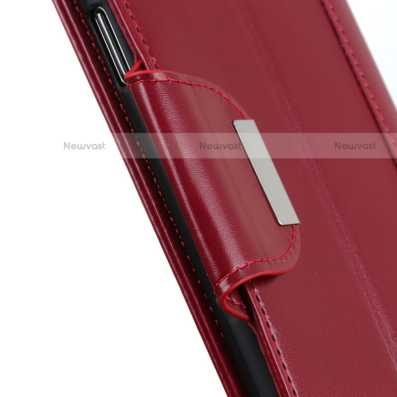 Leather Case Stands Flip Cover Holder M01L for Motorola Moto G Power (2022)