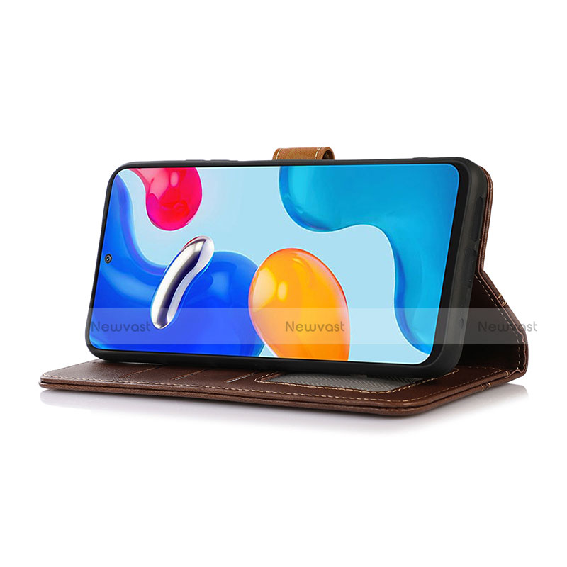 Leather Case Stands Flip Cover Holder M01L for Motorola Moto G32