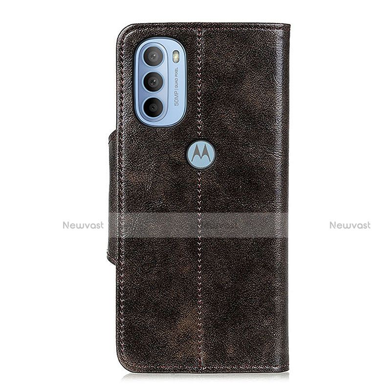 Leather Case Stands Flip Cover Holder M01L for Motorola Moto G41