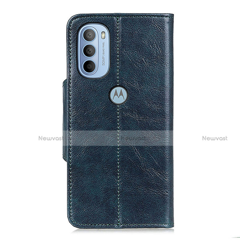 Leather Case Stands Flip Cover Holder M01L for Motorola Moto G41