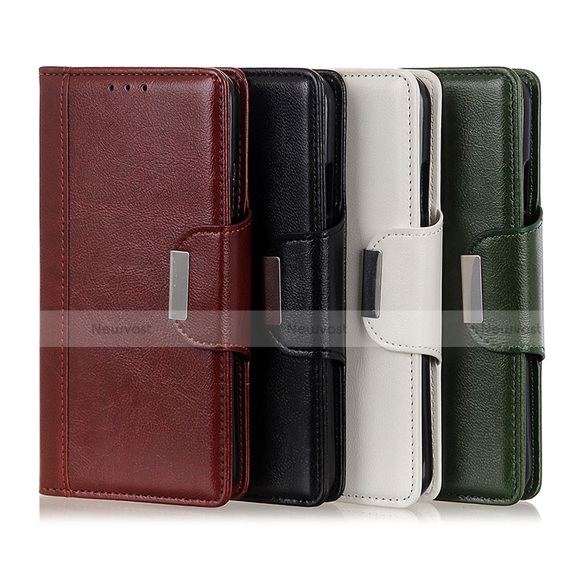 Leather Case Stands Flip Cover Holder M01L for Motorola Moto G50