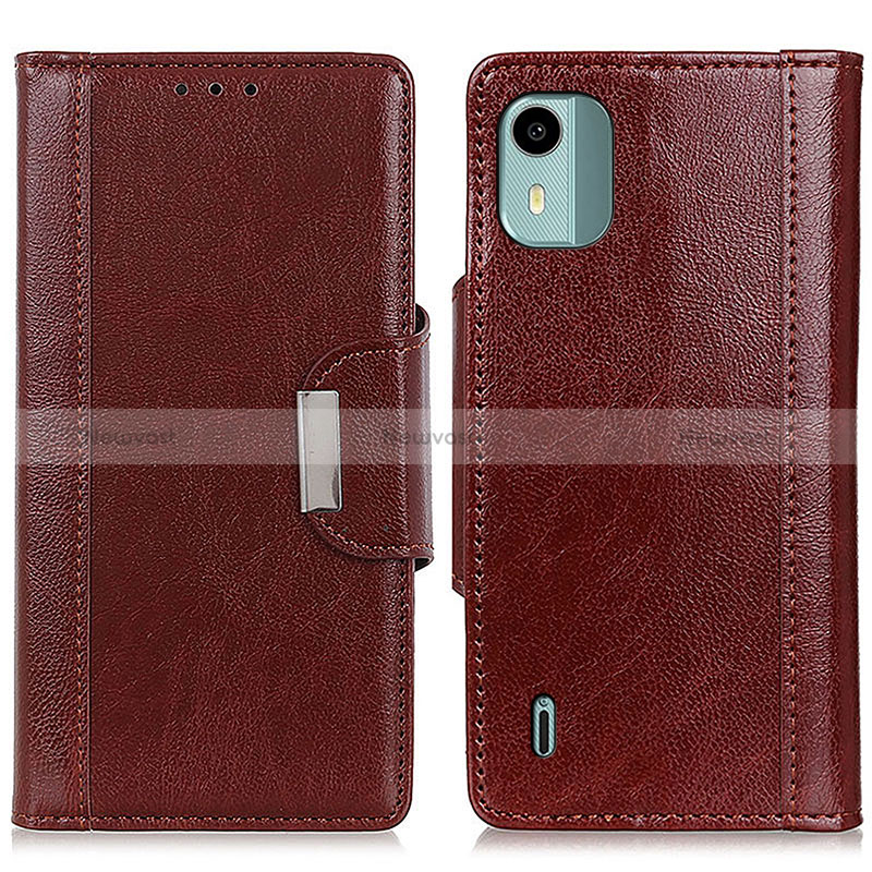 Leather Case Stands Flip Cover Holder M01L for Nokia C12
