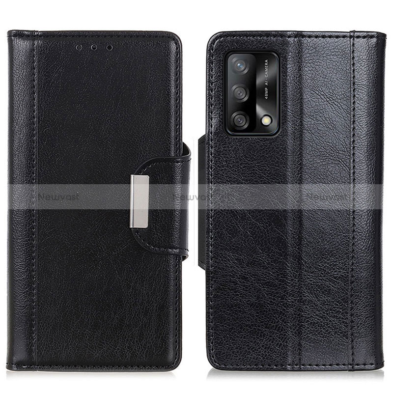Leather Case Stands Flip Cover Holder M01L for Oppo A95 4G