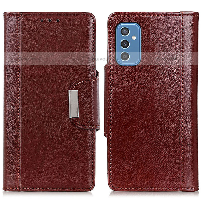 Leather Case Stands Flip Cover Holder M01L for Samsung Galaxy M52 5G