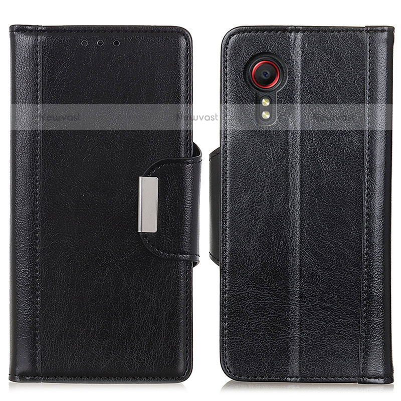 Leather Case Stands Flip Cover Holder M01L for Samsung Galaxy XCover 5 SM-G525F