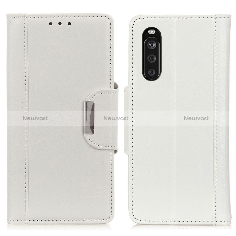 Leather Case Stands Flip Cover Holder M01L for Sony Xperia 10 III