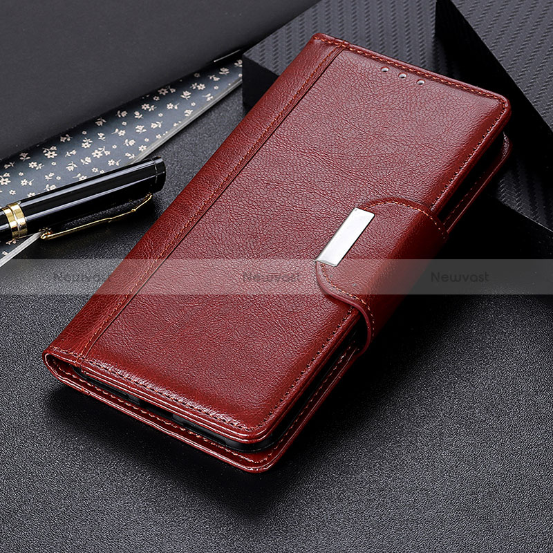 Leather Case Stands Flip Cover Holder M01L for Sony Xperia Ace II SO-41B