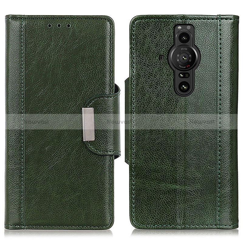 Leather Case Stands Flip Cover Holder M01L for Sony Xperia PRO-I
