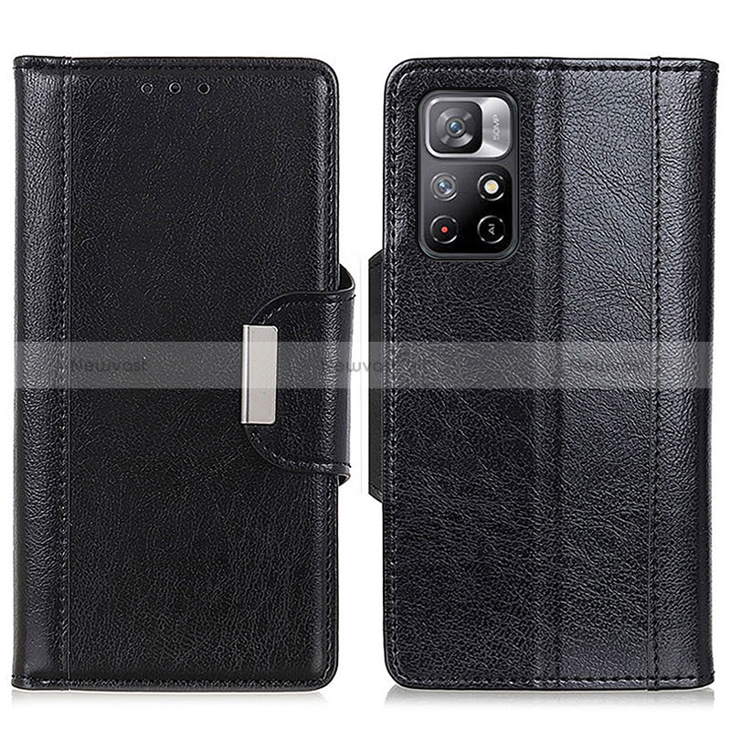 Leather Case Stands Flip Cover Holder M01L for Xiaomi Redmi Note 11S 5G