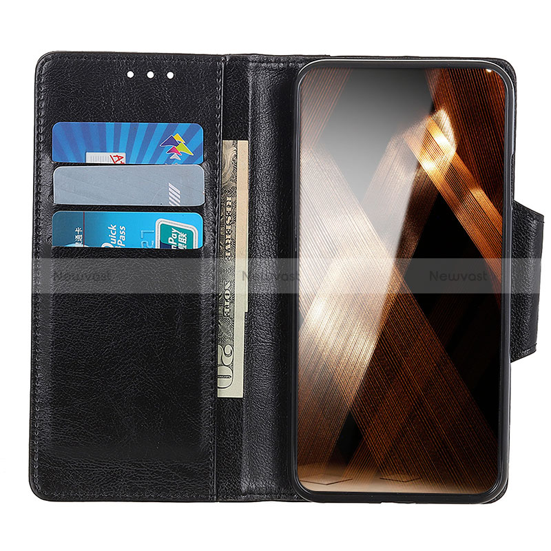 Leather Case Stands Flip Cover Holder M01L for Xiaomi Redmi Note 8 (2021)