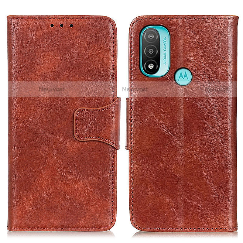 Leather Case Stands Flip Cover Holder M02L for Motorola Moto E30