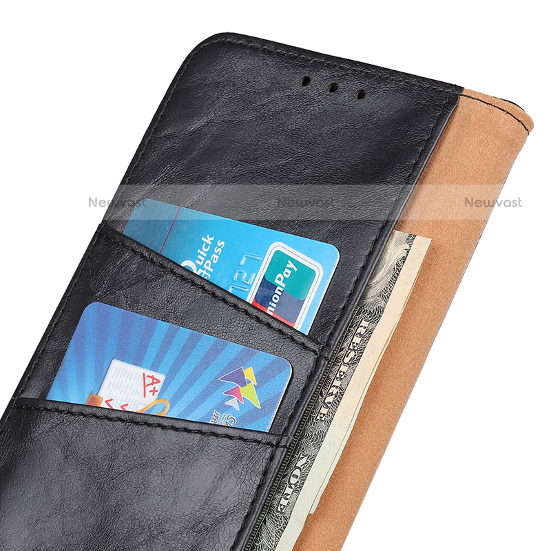 Leather Case Stands Flip Cover Holder M02L for Motorola Moto G Power (2022)