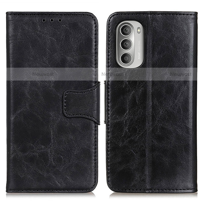 Leather Case Stands Flip Cover Holder M02L for Motorola Moto G Stylus (2022) 4G