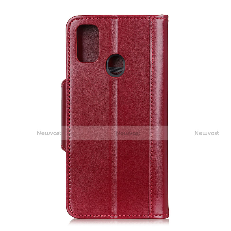 Leather Case Stands Flip Cover Holder M02L for Motorola Moto G30
