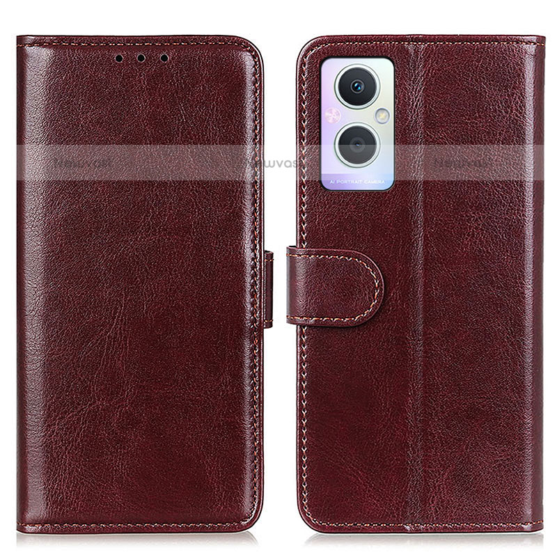Leather Case Stands Flip Cover Holder M02L for OnePlus Nord N20 5G
