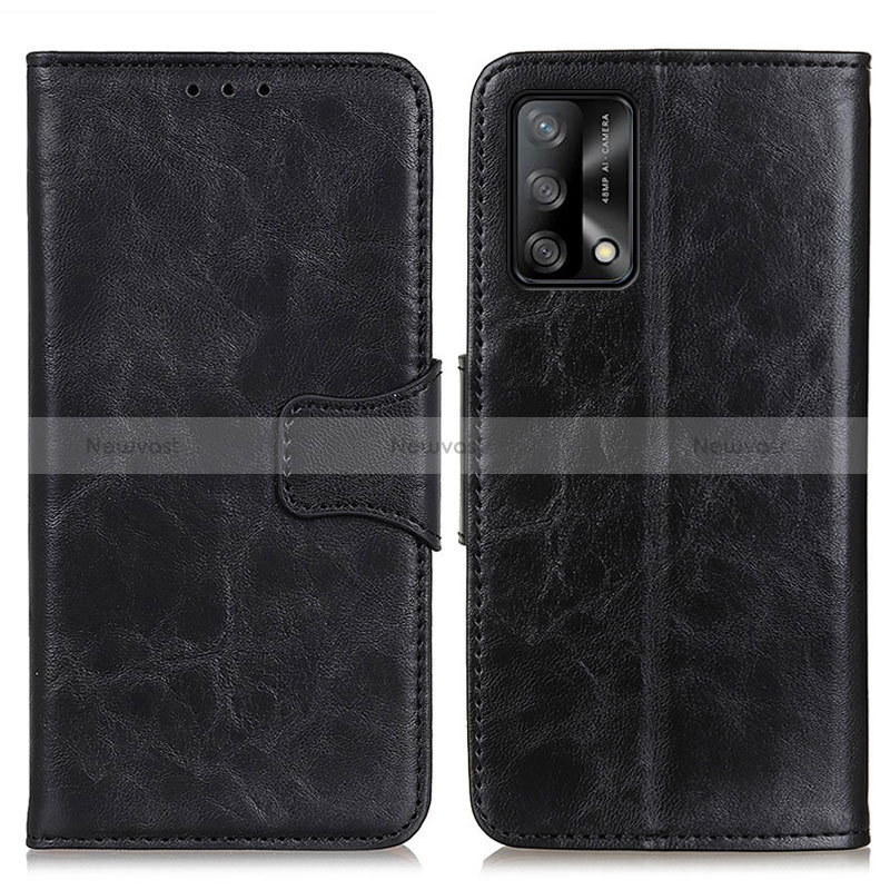 Leather Case Stands Flip Cover Holder M02L for Oppo A95 4G