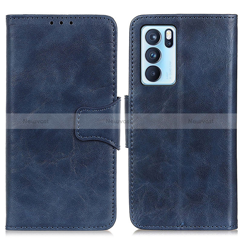 Leather Case Stands Flip Cover Holder M02L for Oppo Reno6 Pro 5G India