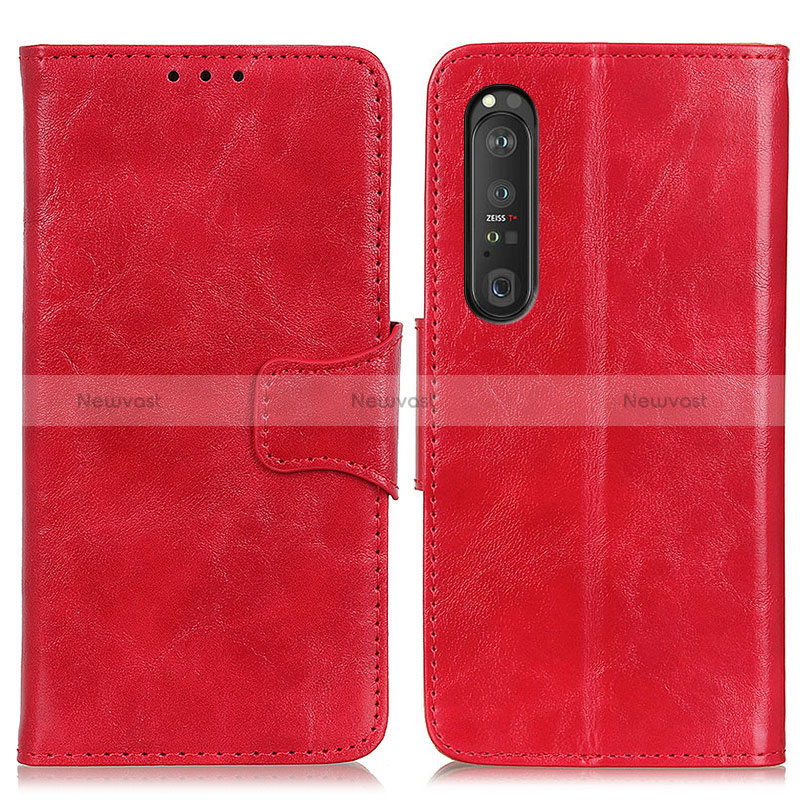 Leather Case Stands Flip Cover Holder M02L for Sony Xperia 1 III