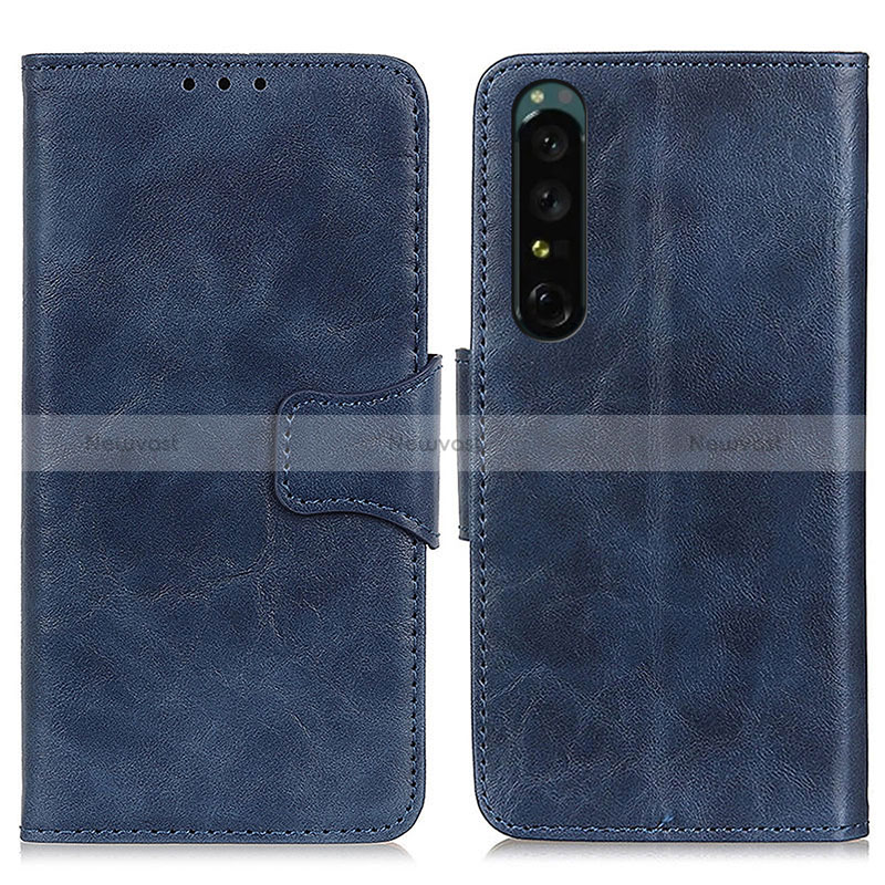 Leather Case Stands Flip Cover Holder M02L for Sony Xperia 1 IV