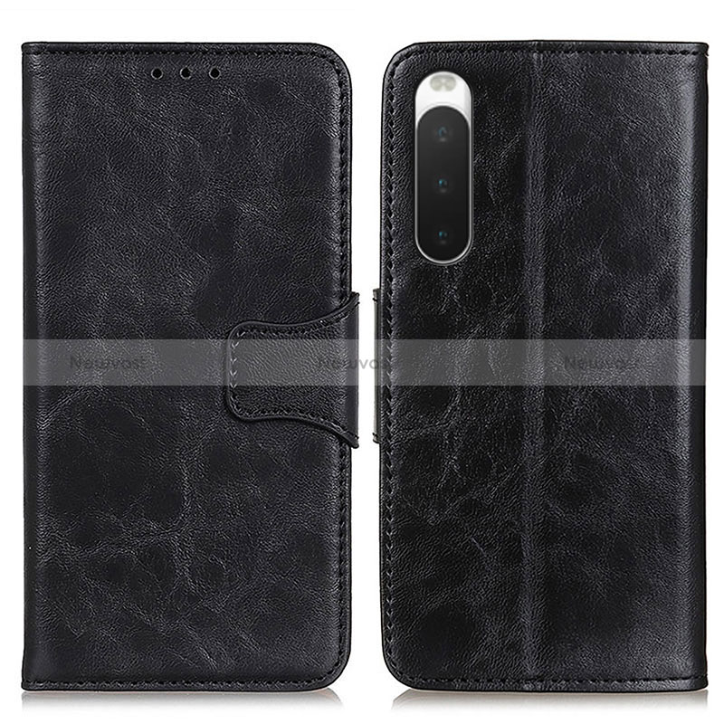Leather Case Stands Flip Cover Holder M02L for Sony Xperia 10 IV