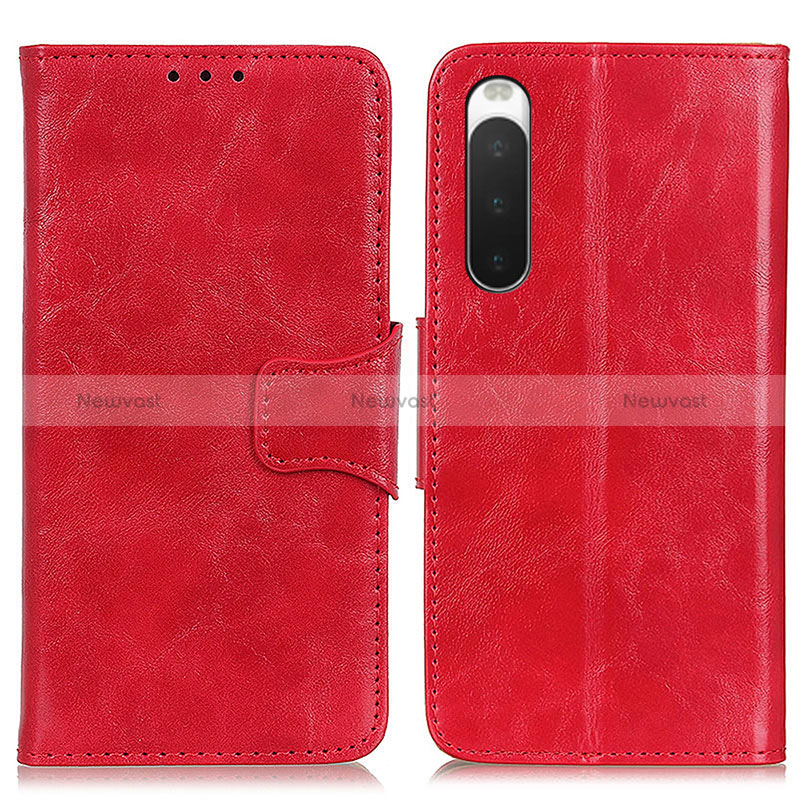 Leather Case Stands Flip Cover Holder M02L for Sony Xperia 10 IV