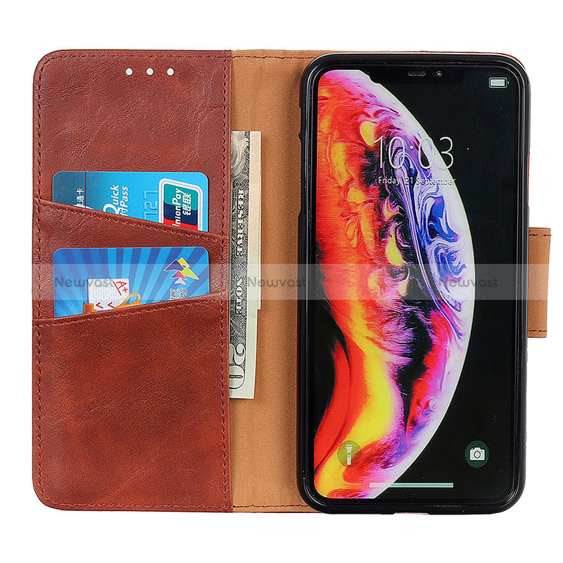 Leather Case Stands Flip Cover Holder M02L for Sony Xperia Ace II