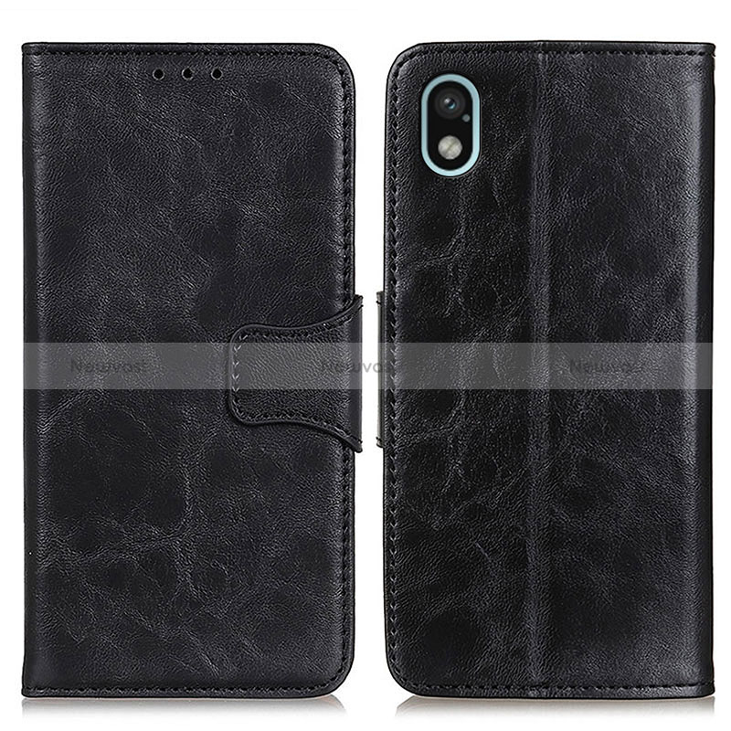 Leather Case Stands Flip Cover Holder M02L for Sony Xperia Ace III