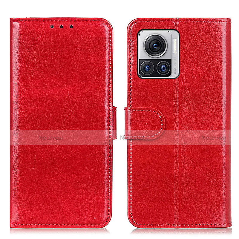 Leather Case Stands Flip Cover Holder M03L for Motorola Moto Edge X30 Pro 5G