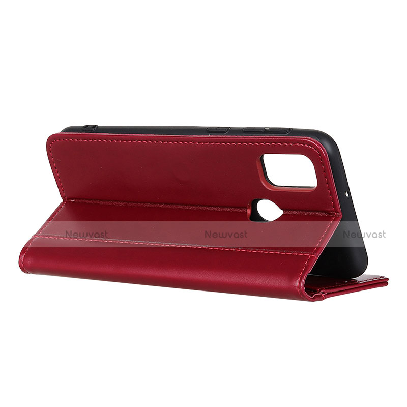 Leather Case Stands Flip Cover Holder M03L for Motorola Moto G30