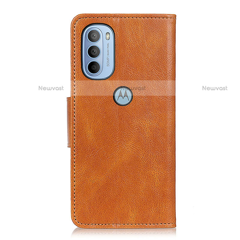 Leather Case Stands Flip Cover Holder M03L for Motorola Moto G31