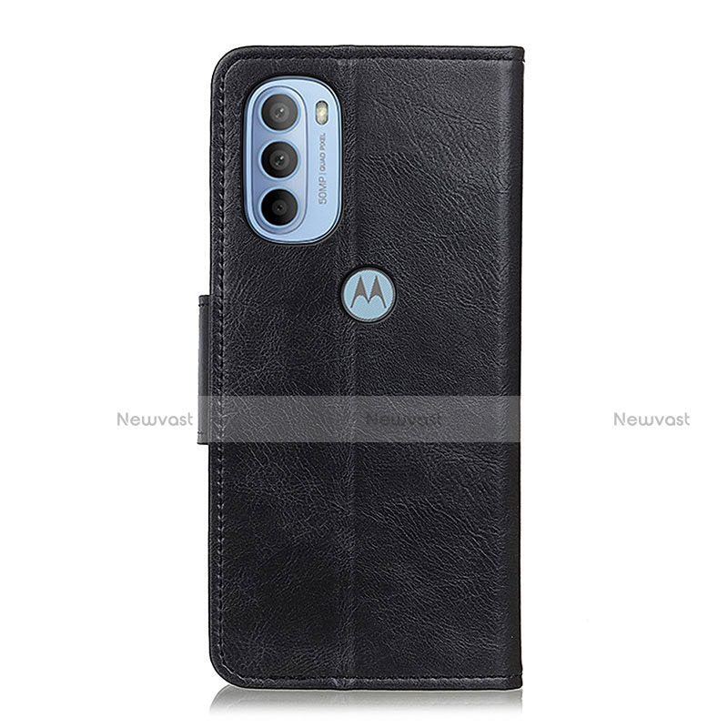Leather Case Stands Flip Cover Holder M03L for Motorola Moto G41