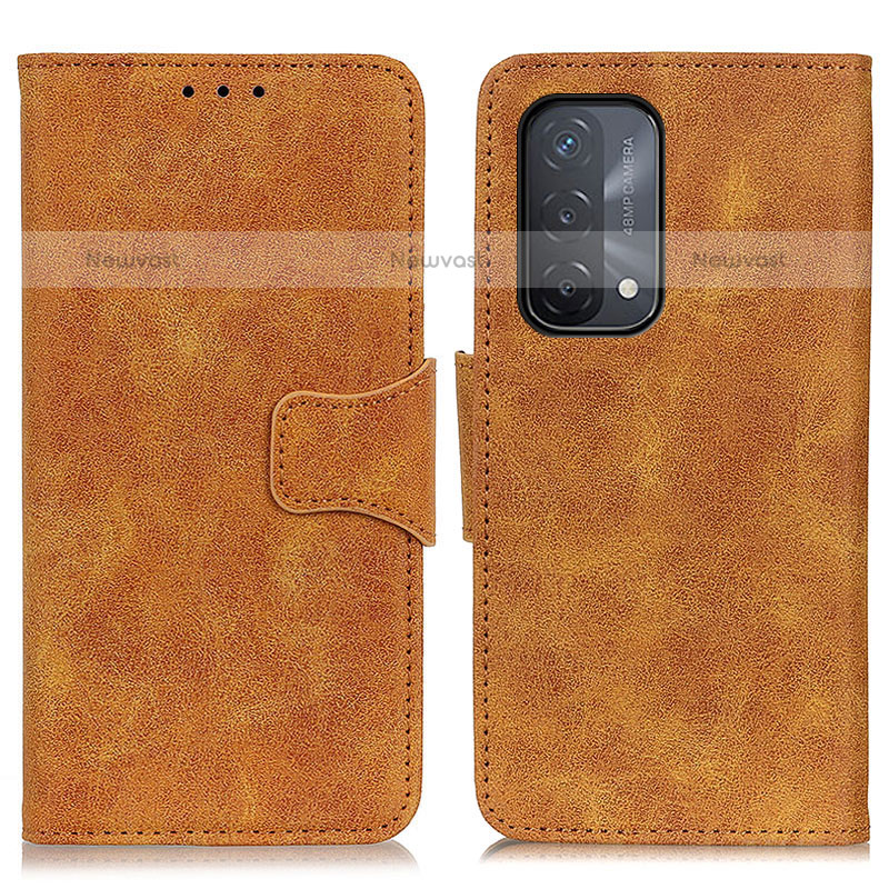 Leather Case Stands Flip Cover Holder M03L for OnePlus Nord N200 5G
