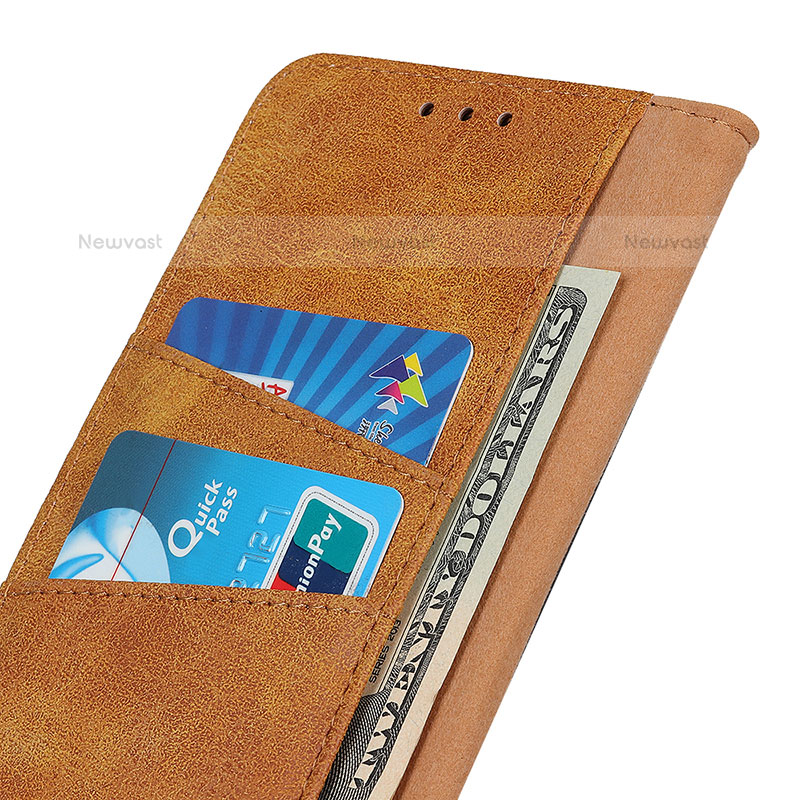 Leather Case Stands Flip Cover Holder M03L for Samsung Galaxy S21 FE 5G