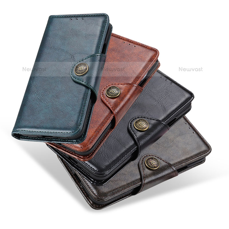 Leather Case Stands Flip Cover Holder M03L for Samsung Galaxy S22 Ultra 5G