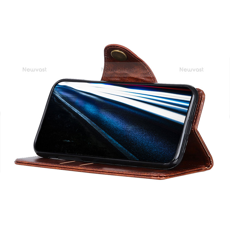 Leather Case Stands Flip Cover Holder M03L for Samsung Galaxy S23 Ultra 5G