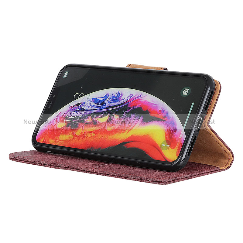 Leather Case Stands Flip Cover Holder M03L for Sony Xperia Ace II