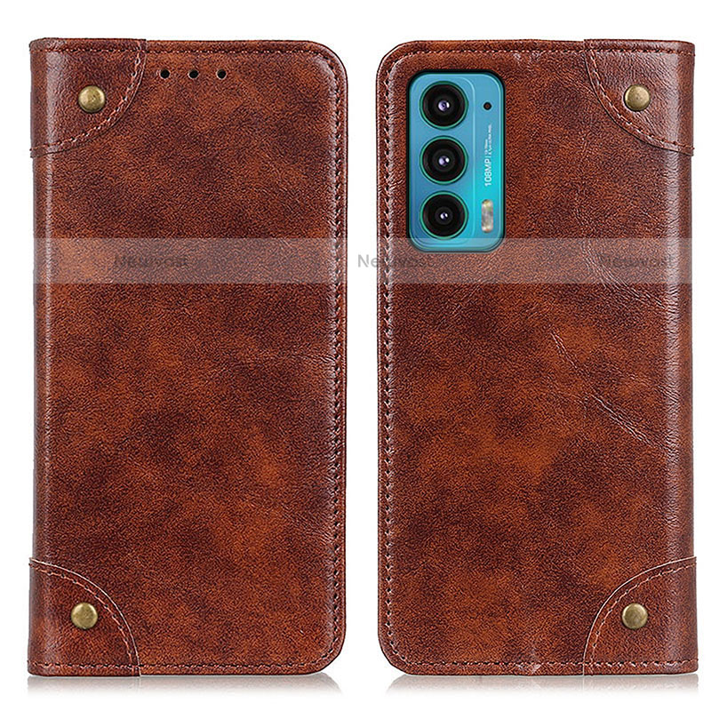 Leather Case Stands Flip Cover Holder M04L for Motorola Moto Edge 20 5G
