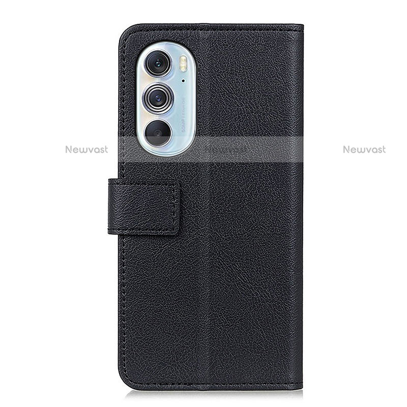 Leather Case Stands Flip Cover Holder M04L for Motorola Moto Edge 30 Pro 5G