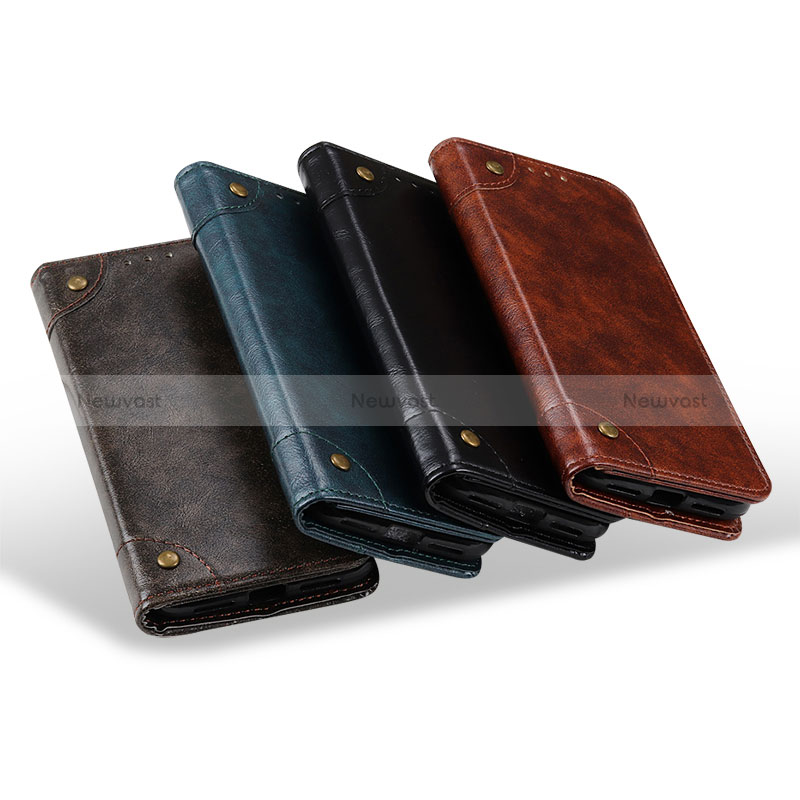 Leather Case Stands Flip Cover Holder M04L for Samsung Galaxy A15 5G