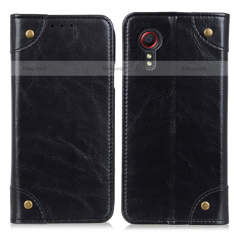 Leather Case Stands Flip Cover Holder M04L for Samsung Galaxy XCover 5 SM-G525F