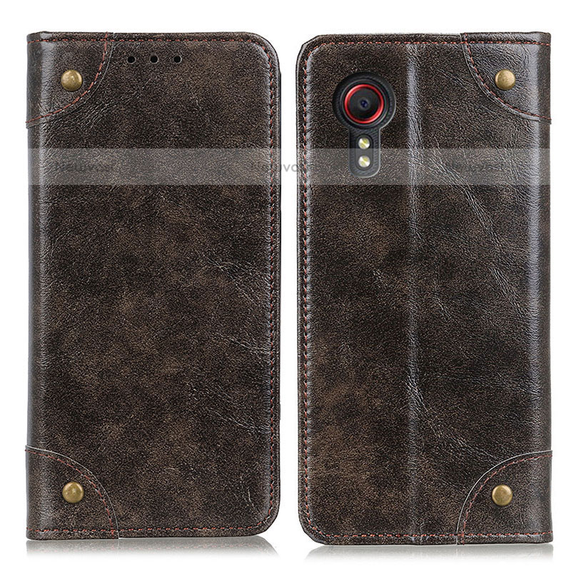 Leather Case Stands Flip Cover Holder M04L for Samsung Galaxy XCover 5 SM-G525F